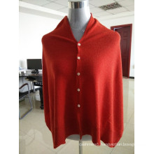 ladies knitted one piece wear cashmere poncho